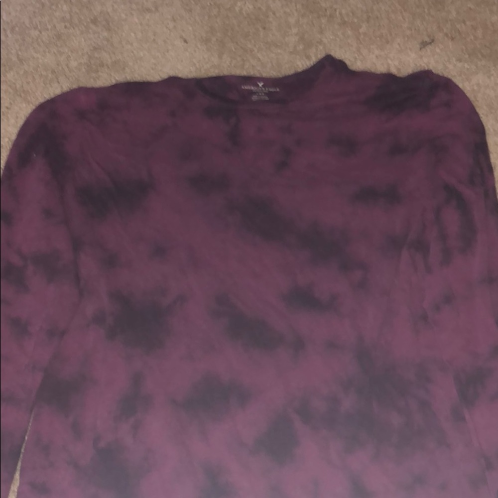 Long sleeved American eagle t shirt